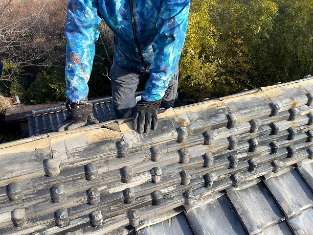 韮崎市　葺き替え工事